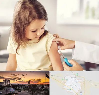 نمونه گیری خون نوزاد و اطفال در قوچان