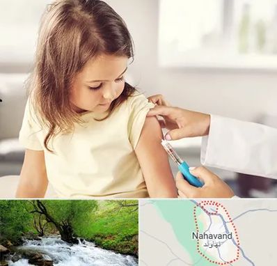نمونه گیری خون نوزاد و اطفال در نهاوند