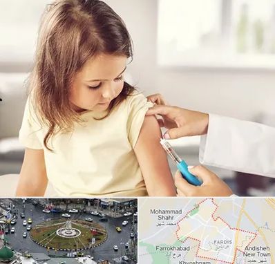 نمونه گیری خون نوزاد و اطفال در فردیس کرج 