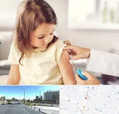 نمونه گیری خون نوزاد و اطفال در بلوار کلاهدوز مشهد 