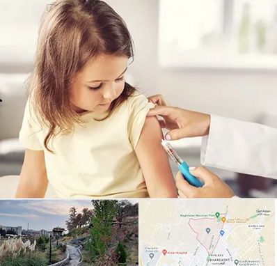 نمونه گیری خون نوزاد و اطفال در باغستان کرج 