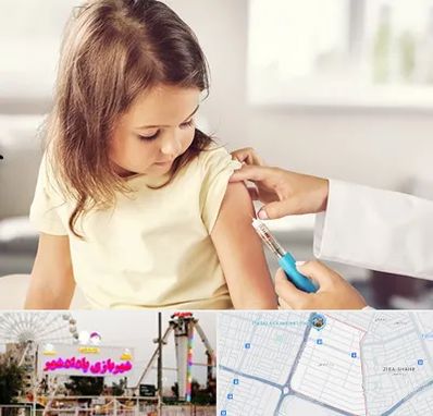 نمونه گیری خون نوزاد و اطفال در پادادشهر اهواز