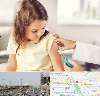 نمونه گیری خون نوزاد و اطفال در بلوار توس مشهد 