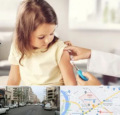 نمونه گیری خون نوزاد و اطفال در زیتون کارمندی اهواز 