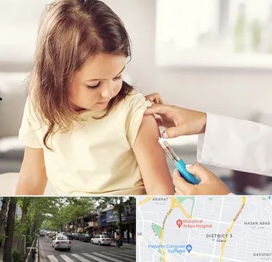 نمونه گیری خون نوزاد و اطفال در ظفر 