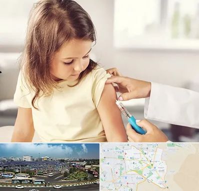 نمونه گیری خون نوزاد و اطفال در منطقه 15 تهران