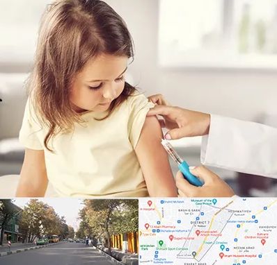 نمونه گیری خون نوزاد و اطفال در شریعتی 