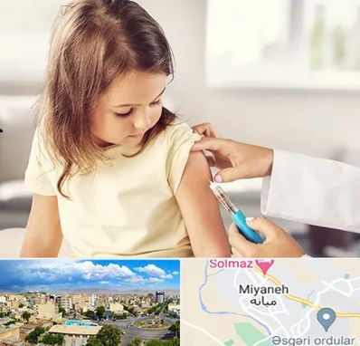 نمونه گیری خون نوزاد و اطفال در میانه