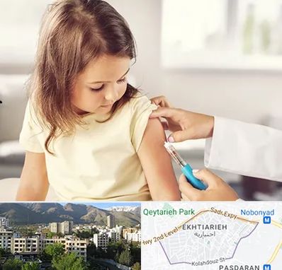 نمونه گیری خون نوزاد و اطفال در اختیاریه 