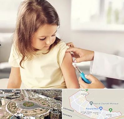 نمونه گیری خون نوزاد و اطفال در پرند