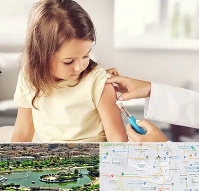 نمونه گیری خون نوزاد و اطفال در منطقه 9 تهران
