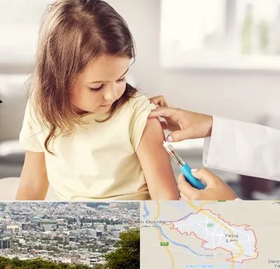 نمونه گیری خون نوزاد و اطفال در یاسوج