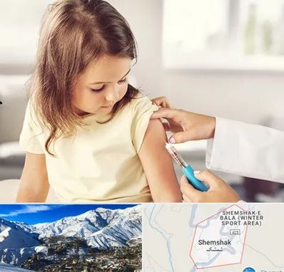 نمونه گیری خون نوزاد و اطفال در شمشک