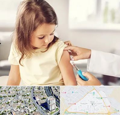 نمونه گیری خون نوزاد و اطفال در قاسم آباد مشهد 