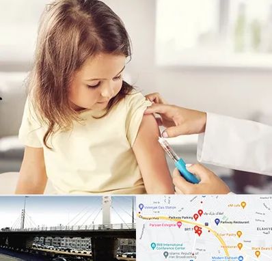 نمونه گیری خون نوزاد و اطفال در پارک وی 