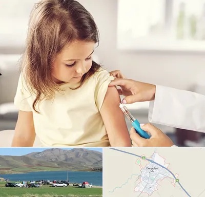 نمونه گیری خون نوزاد و اطفال در دهگلان