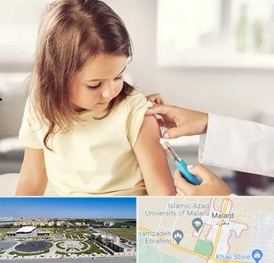 نمونه گیری خون نوزاد و اطفال در ملارد