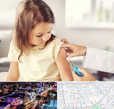 نمونه گیری خون نوزاد و اطفال در منظریه رشت 