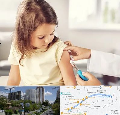 نمونه گیری خون نوزاد و اطفال در اندرزگو 