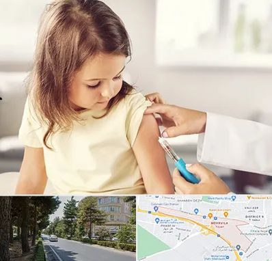 نمونه گیری خون نوزاد و اطفال در مهرویلا کرج 