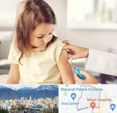 نمونه گیری خون نوزاد و اطفال در آجودانیه 