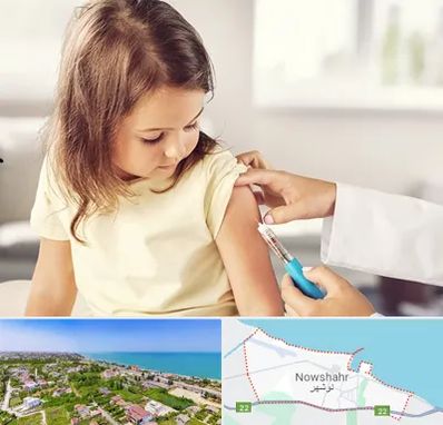 نمونه گیری خون نوزاد و اطفال در نوشهر