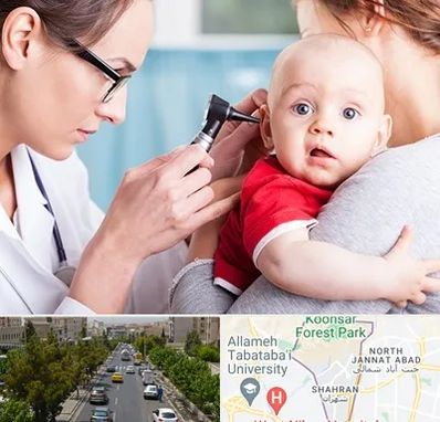 شنوایی سنجی نوزاد در شهران 