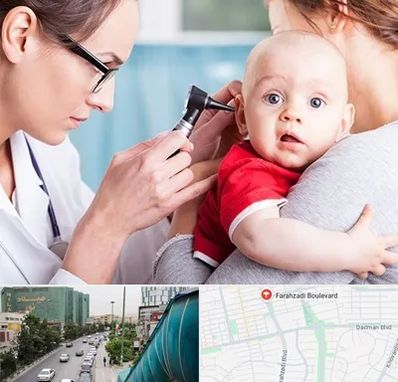 شنوایی سنجی نوزاد در بلوار فرحزادی