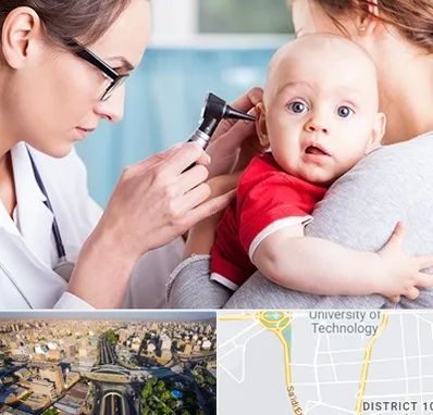 شنوایی سنجی نوزاد در استاد معین 