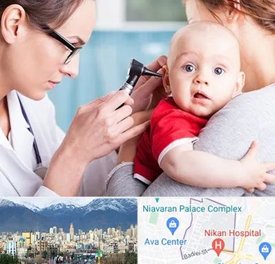 شنوایی سنجی نوزاد در آجودانیه 