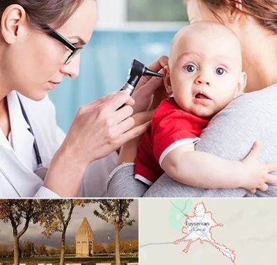 شنوایی سنجی نوزاد در تویسرکان