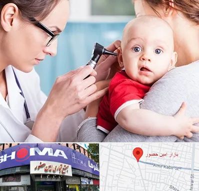 شنوایی سنجی نوزاد در امین حضور