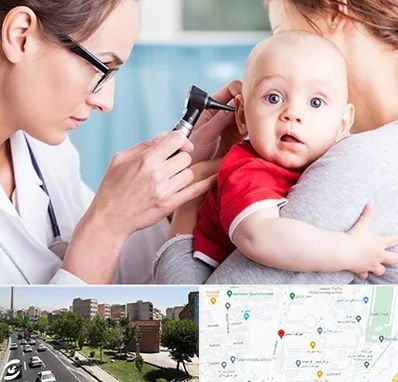 شنوایی سنجی نوزاد در شهرک آزمایش 