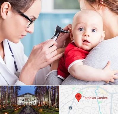 شنوایی سنجی نوزاد در باغ فردوس