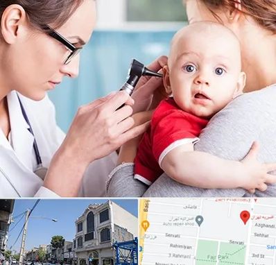 شنوایی سنجی نوزاد در افسریه 