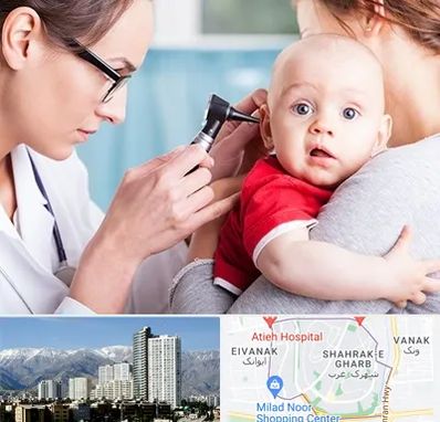 شنوایی سنجی نوزاد در شهرک غرب 