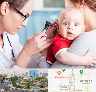 شنوایی سنجی نوزاد در ونک 