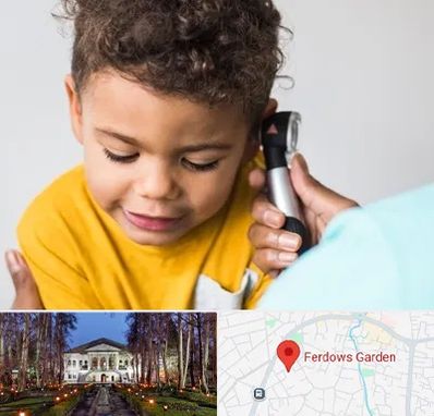 شنوایی سنجی کودکان در باغ فردوس