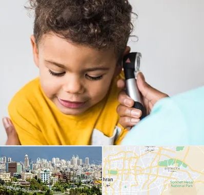 شنوایی سنجی کودکان در شرق تهران 