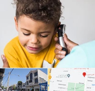 شنوایی سنجی کودکان در افسریه 