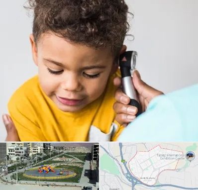 شنوایی سنجی کودکان در مرزداران تبریز