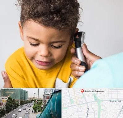 شنوایی سنجی کودکان در بلوار فرحزادی