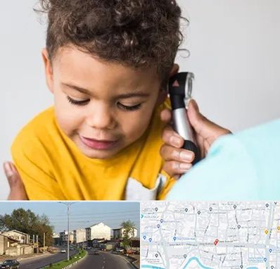 شنوایی سنجی کودکان در ضیابری رشت 