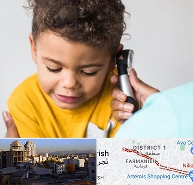 شنوایی سنجی کودکان در فرمانیه 