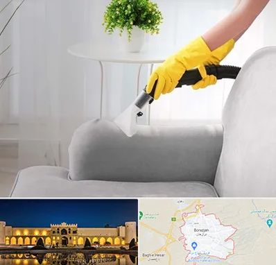 مبل شویی در منزل در برازجان