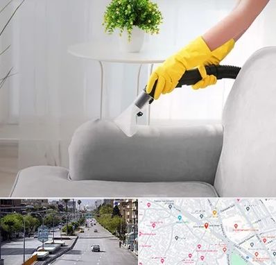 مبل شویی در منزل در خیابان زند شیراز 