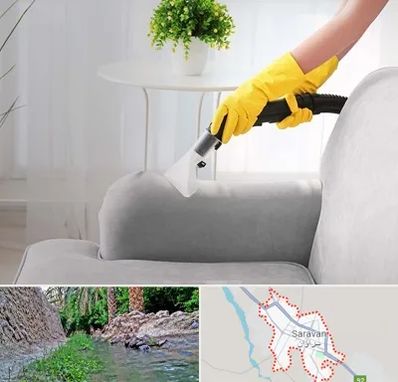 مبل شویی در منزل در سراوان