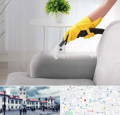 مبل شویی در منزل در میدان شهرداری رشت 