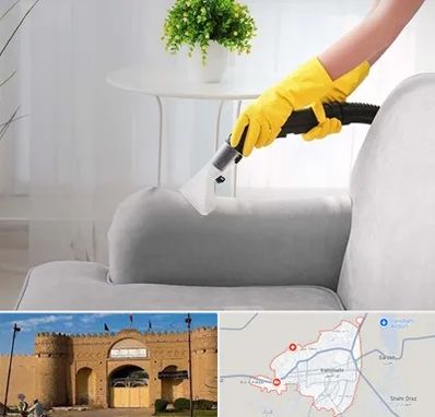مبل شویی در منزل در ایرانشهر