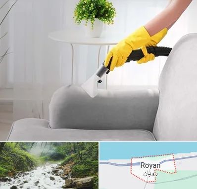 مبل شویی در منزل در رویان